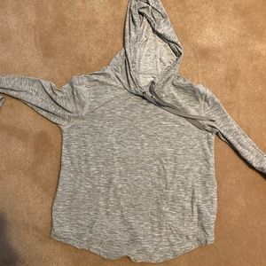 Light Gray Women’s Lightweight Workout hoodie
